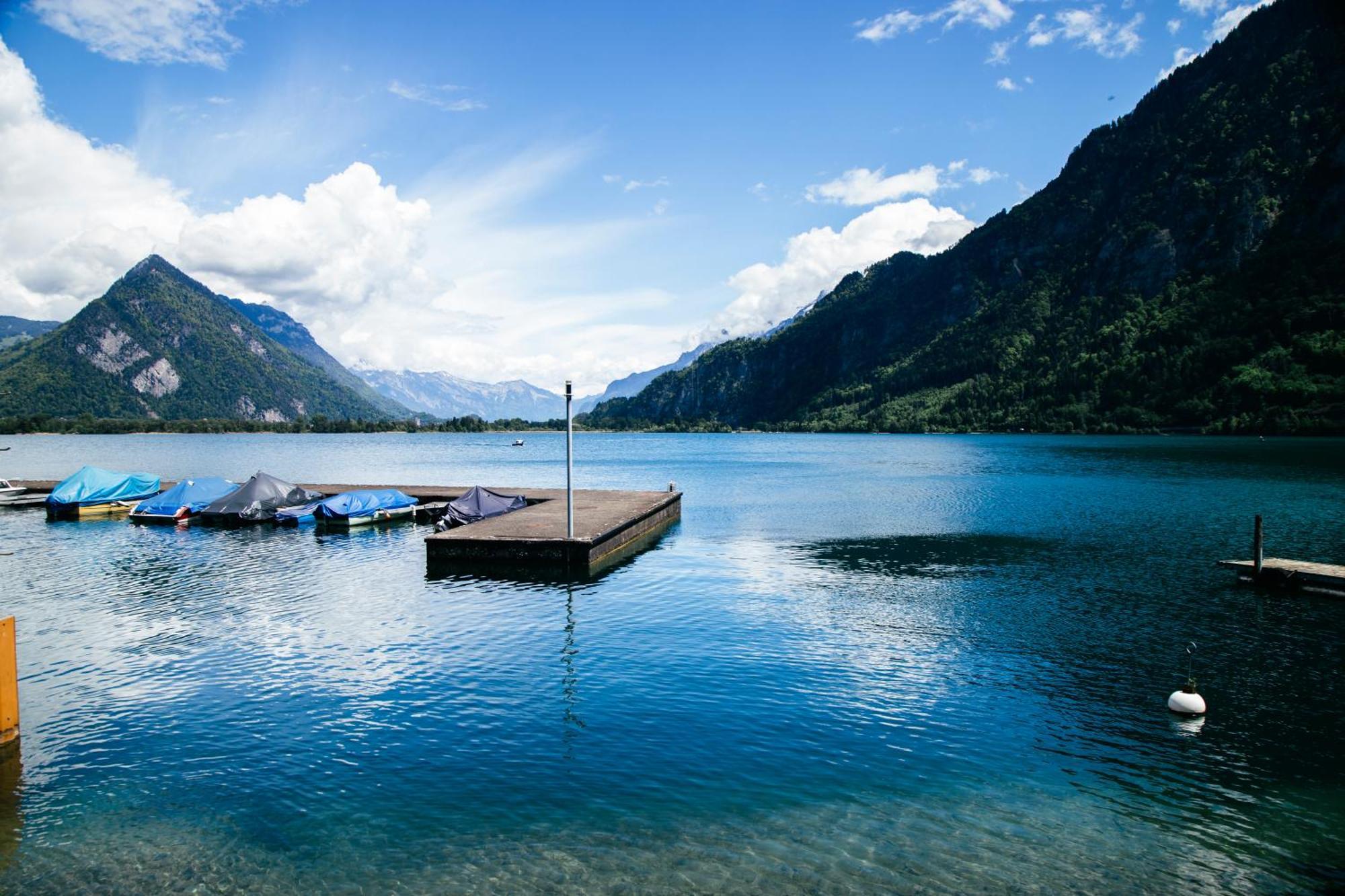 Au Bord Du Lac Darligen Екстер'єр фото